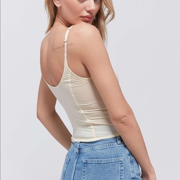 Urban Outfitters Button-Front Bustier Top - Picture 5 of 6